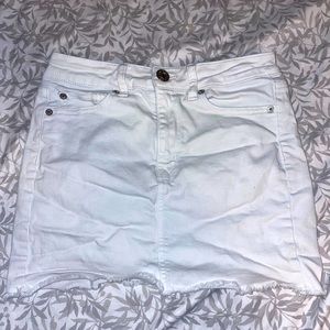 White American Eagle Denim Skirt